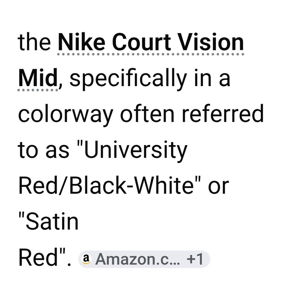 Nike Court Vision Mid Mens Sneakers Red White Black DM1186-600 Size 10.5 - Picture 12 of 12